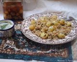 A picture of step 8 of Herbed rice with potatoes.