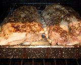Foto del paso 7 de la receta: PECHITO DE CERDO TIERNIZADO AL VINO BLANCO CON DISCOS DE BATATA