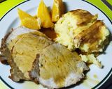 Foto del paso 10 de la receta: Lomo a la naranja y puré de patata soufflé de la tita Carmen