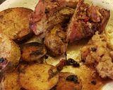Foto del paso 7 de la receta: Cerdo caramelizado acompañado con papas y/o puré de manzana