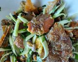 Hình bước làm 5 của món Gỏi khô sặc ốc