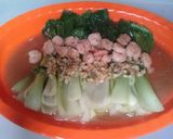 Foto langkah ke 3 dari resep Pokcoy udang saus bawang.