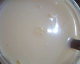 A picture of step 2 of Green white green popsicle.