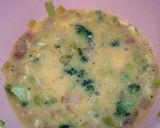 A picture of step 5 of Oven Baked Omelette Muffins - Pancetta, Leek and Broccoli.