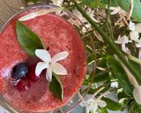 Une image de l'étape 5 de Jus betteraves fraises.