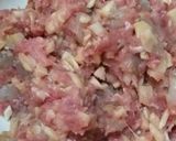 Hình bước làm 2 của món Bánh rán nhân tôm thịt nấm