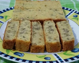 Foto langkah ke 7 dari resep Banana Sponge Cake (5 bahan & tanpa pengembang).