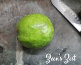 A picture of step 2 of Thai Guava and Grapefruit Salad.