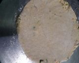 A picture of step 7 of Stuffed paneer paratha with tomato onion chutney.