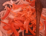 Foto del paso 4 de la receta: Arroz con verduras y camarones al wok