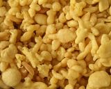 A picture of step 4 of Meethi boondi.