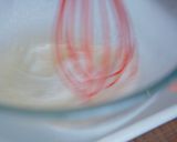 A picture of step 5 of No-Bake Smooth Cheesecake that melts in your mouth.