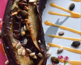 Foto del paso 1 de la receta: Banana al chocolate con semillas