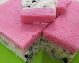 Foto langkah ke 5 dari resep Bolu kukus putih telur variasi oreo.