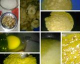 A picture of step 6 of Golden Banana Barfi.
