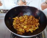 ম্যাগি মশালা গোবি ইন নুডলস টোকরি (maggi masala gobi in noodles tokri recipe in Bengali) রেসিপির ধাপ 5 ছবি