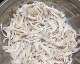 Ayam suwir pedas langkah memasak 1 foto