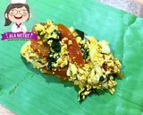 Foto langkah ke 8 dari resep Pepes Tahu Jamur Vegan alaMetut 👩‍🍳.