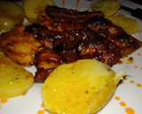 Foto del paso 10 de la receta: Pollo y costilla al BBQ SAKi.Receta fácil y rápida