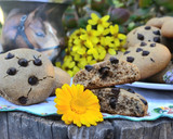 Foto del paso 4 de la receta: Galletas de centeno, miel y avena con chips de chocolate🍯