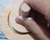 Foto langkah ke 5 dari resep Donat Jadul Matcha Ekonomis.