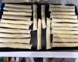 A picture of step 3 of Beef Lumpia Shanghai.