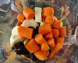 Foto del paso 2 de la receta: Smoothie tropical de albaricoque y zanahoria