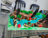 Foto del paso 5 de la receta: Tarta Jurassic World personalizada