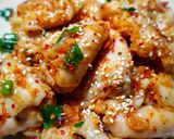 Foto langkah ke 5 dari resep Dumpling Ayam Chili Oil.