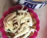 A picture of step 9 of Layered idli muffins.....Baking.