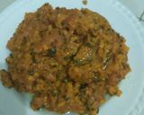 A picture of step 2 of Bitter gourd Khichu.