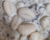 Foto del paso 4 de la receta: Gnocchis sin gluten con salsa de champiñones y mascarpone