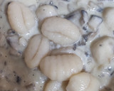 Foto del paso 4 de la receta: Gnocchis sin gluten con salsa de champiñones y mascarpone