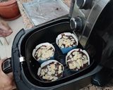 Foto langkah ke 3 dari resep Muffin Coklat Pisang Almond.
