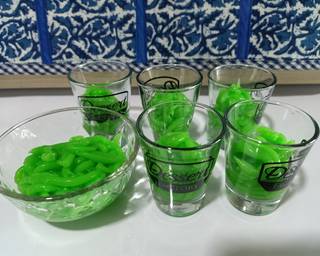 Cendol Panna Cotta Simple - Step 5