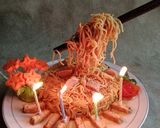 Foto langkah ke 4 dari resep Cake Mie Terbang.