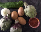 Foto del paso 1 de la receta: Muslos de pollo al horno, con mezcla de especias para gyros, exprés