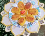 A picture of step 7 of Pumpkin flower cutlets.