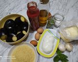 Foto del passaggio 1 della ricetta Melanzane ripiene fast, light and very good