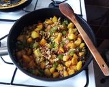 Sajtos sertés-és burgonya hush (GM, LM) recept fázis 5 fotója