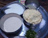 A picture of step 1 of Khaman Dhokla.