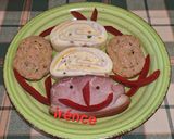 Húsvéti sajt 🧀tekercs 🐰🥚🐰főtt sonkával recept fázis 11 fotója