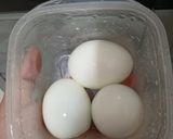 Foto langkah ke 1 dari resep Tofu Telur Kuah Santan.