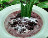 Foto langkah ke 8 dari resep Bubur Ketan Hitam (kuah santan).