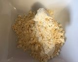 A picture of step 1 of Fafada chutney.