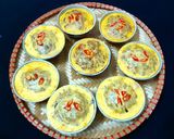 Hình bước làm 4 của món Mắm lóc chưng thịt trứng