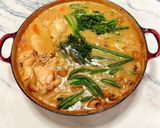 A picture of step 5 of Chicken Velouté Stew.