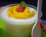 A picture of step 8 of Mango Yoghurt Parfait.