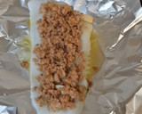 Foto del paso 1 de la receta: Filete de fletan con virutas jamón a la papillote