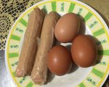 Foto langkah ke 1 dari resep Telur gulung sosis#BikinRamadanBerkesan#Ketopad.